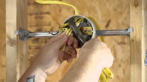 how to install an electrical box for ceiling fan|installing a ceiling fan box.